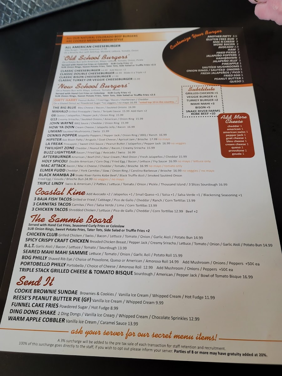 Back Door Grill Menu - Image 4