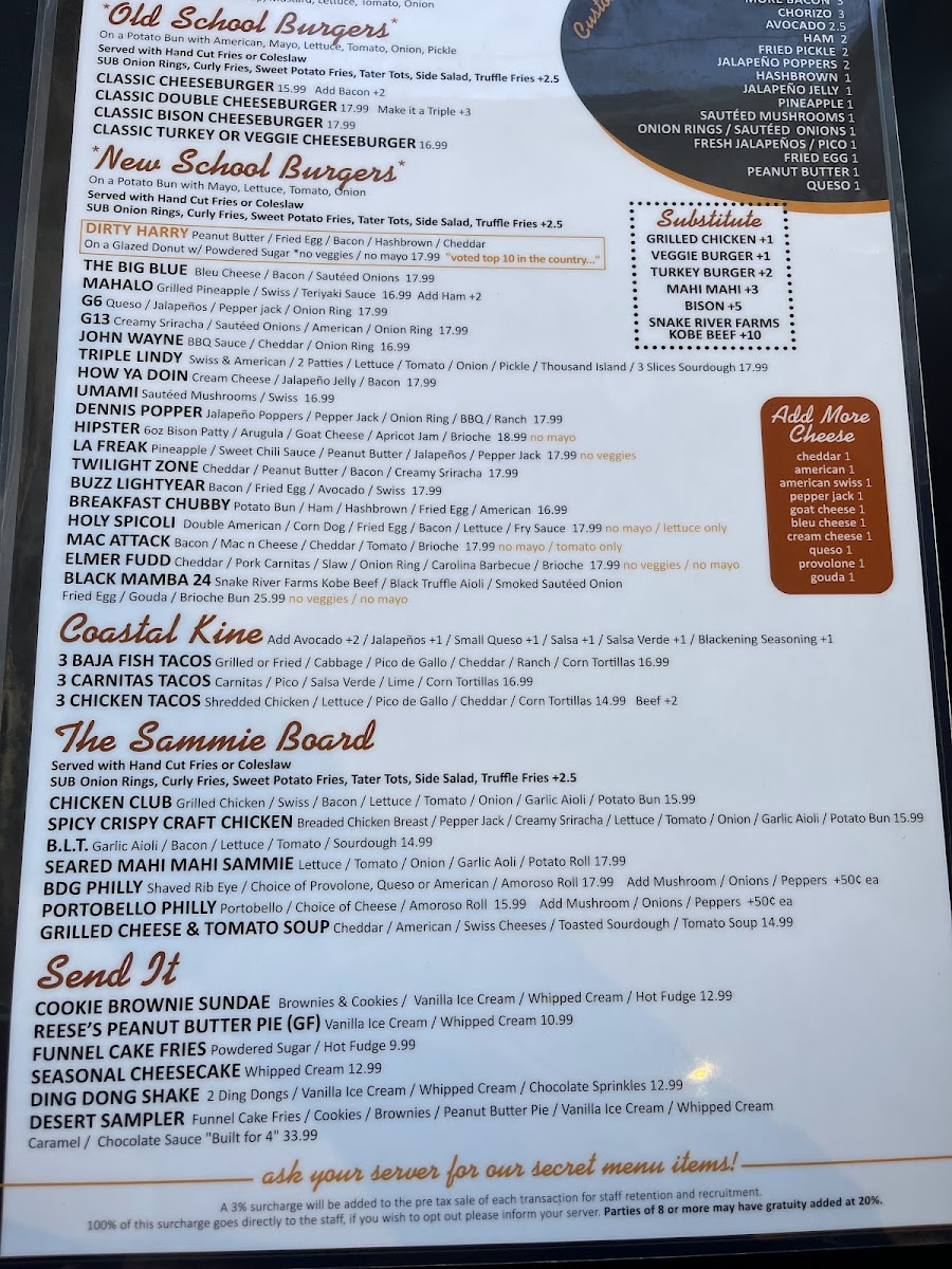 Back Door Grill Menu - Image 5